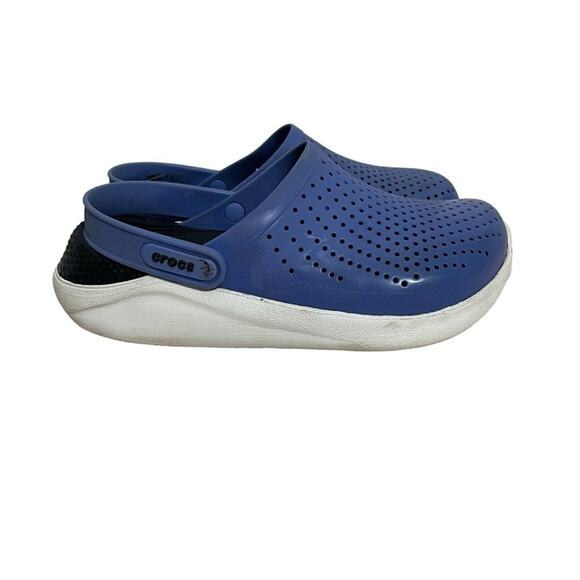 Crocs LiteRide Blue Shoes W Size 6 M Size 4 - Picture 2 of 8